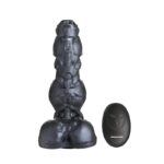 Cyborg Cock Thrusting and Vibrating Metal Dildo
