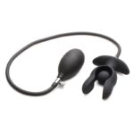 Dark Pearl Inflatable Vibrating Butt Plug with Remote