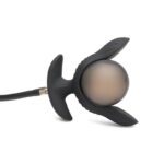 Dark Pearl Inflatable Vibrating Butt Plug with Remote - Image 4