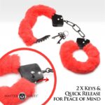 Furry Handcuffs Red - Image 14