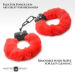 Furry Handcuffs Red - Image 13