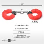 Furry Handcuffs Red - Image 12