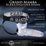 Grand Mamba XL Jockstrap with Hollow Transparent Dildo - Image 7