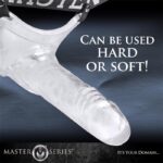 Grand Mamba XL Jockstrap with Hollow Transparent Dildo - Image 9