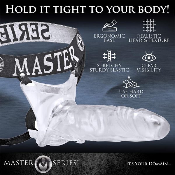 Grand Mamba XL Jockstrap with Hollow Transparent Dildo - Image 10