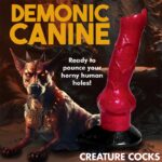 Hell-Hound Canine Silicone Dildo 19 cm - 7.5 - Image 14