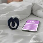 Kenny Penis Ring with Clitoris Stimulator and APP Night Blue - Image 30