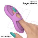 Laia Heated Finger Vibrator with App Lavender - Image 2
