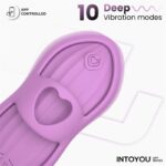 Laia Heated Finger Vibrator with App Lavender - Image 4