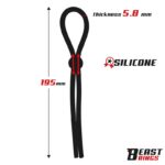 Lasso Adjustable Silicone Cock Ring - Image 7