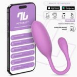 Logan Vibrating Egg with App Unibody Silicone Purple - Image 11