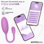 Logan Vibrating Egg with App Unibody Silicone Purple - Image 13