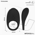 Ringo Vibrating Ring with App Unibody Black - Image 12
