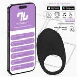 Ringo Vibrating Ring with App Unibody Black