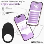 Ringo Vibrating Ring with App Unibody Black - Image 9
