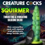 Squirmer Thrusting and Vibrating Dildo with Remote Silicone - Image 12