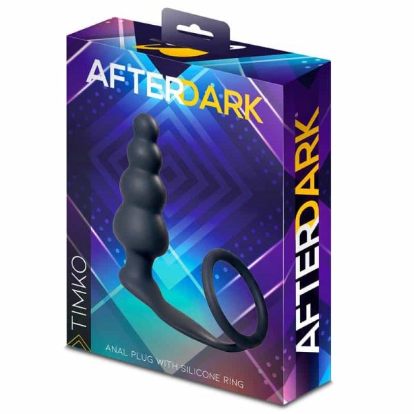 Timko Anal Plug with Silicone Ring - Image 5