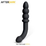 Velor Double Anal Massager Silicone - Image 2