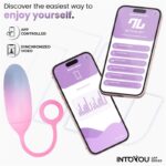 Vibrating Egg Double Layer Silicone with APP Blue/Pink - Image 14