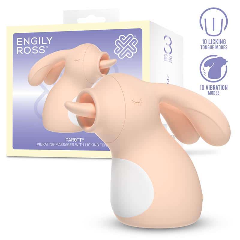 Carotty-Massager-with-Vibration-and-Licking-Tongue Carotty Massager with Vibration and Licking Tongue - Image 1