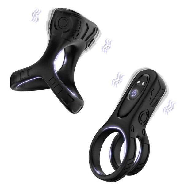 2 Piece Set Mecha Lock Essence Ring - Image 2