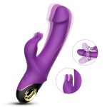 360º Rotation Rabbit Vibrator Purple - Image 6