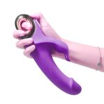 360º Rotation Rabbit Vibrator Purple - Image 8