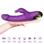 360º Rotation Rabbit Vibrator Purple - Image 10