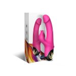 360º Rotation Rabbit vibrator Pink - Image 4