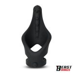 Double Penis Ring Solid Silicone 37/45 mm - Image 2