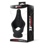 Double Penis Ring Solid Silicone 37/45 mm - Image 9