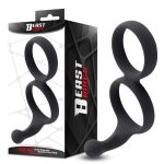 Double Penis Ring Solid Silicone 50/40 mm