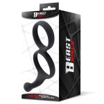 Double Penis Ring Solid Silicone 50/40 mm - Image 8