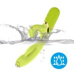Inflatable Rabbit Vibrator Green - Image 9