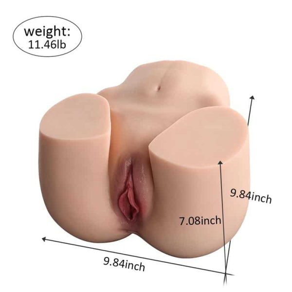 Jenny Realistisk Semi Torso 5.19 kg - Billede 9