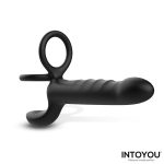 Magnor Dildo with Double Ring and Balls Stimulator - Image 2