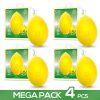 Pack of 4 Lemon Clitoral Stimulator with Suction by ENGILY ROSS