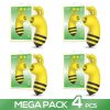 Pack of 4 Vibee Massager with Licking Tongue by ENGILY ROSS