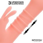 Rivor Vibrator with U and Down Sliding Rings - Image 3