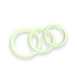 Set of 3 rings Glow in the Dark