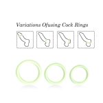 Set of 3 rings Glow in the Dark - Image 3
