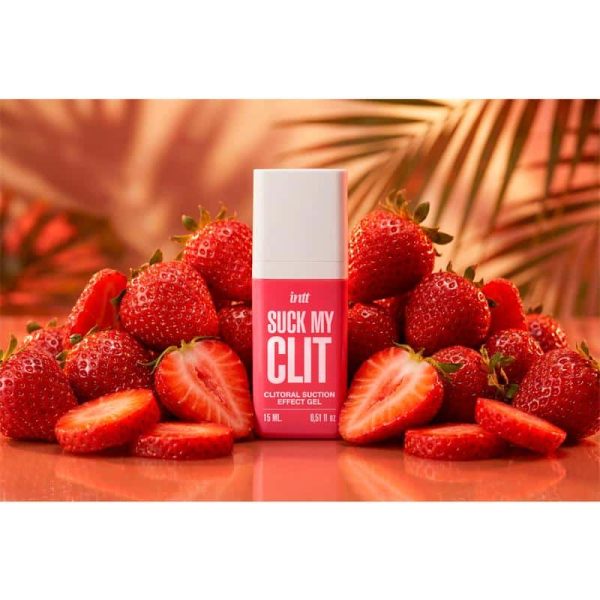 Suck My Clit Wild Strawberry Suction Gel - Image 5