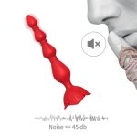 Vibrating Anal Beads with Rose Base - Image 9
