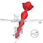 Vibrating Anal Beads with Rose Base - Image 10