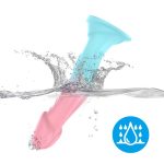 Vibrating Bicolor dildo - Image 7