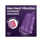 Men Heat Vibration Battery Series Dark Berry