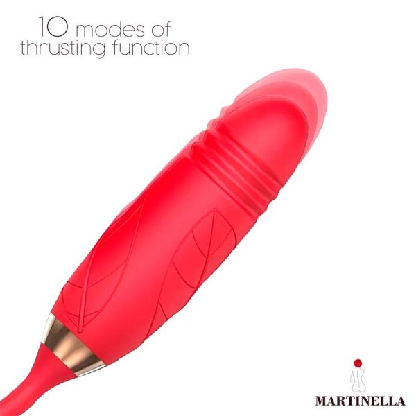 Airflow Rose and Thrusting Stimulator Egg USB - Image 4