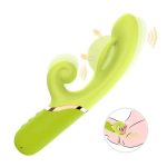 Inflatable Rabbit Vibrator Green - Image 13