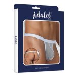 Titan Fishnet Thong One Size White - Image 3