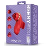 Beeny Stimulator with 4 Caps, Suction, Tapping, Tickling and Licking - Image 11